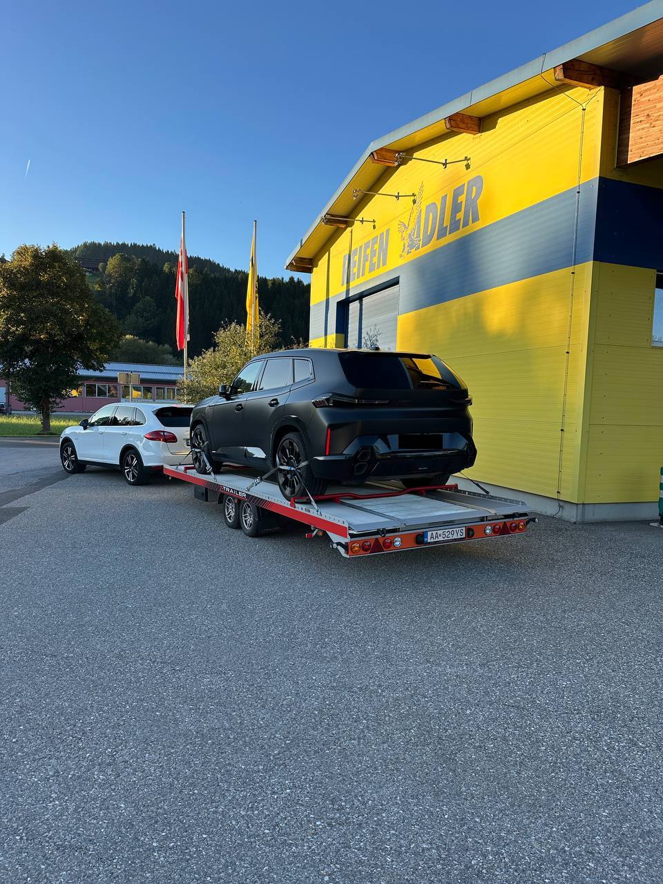 Príklad práce odťahovacej služby 3