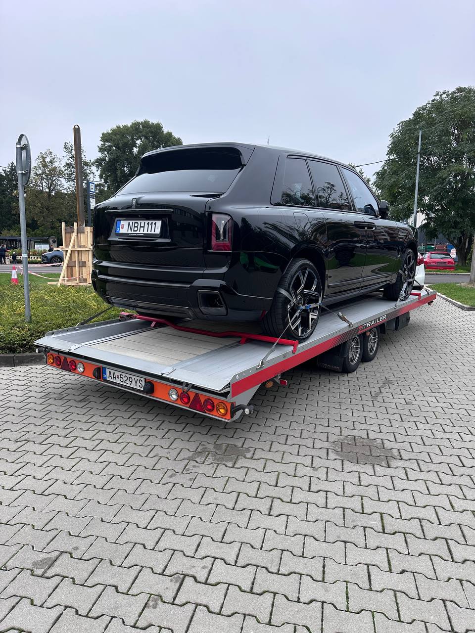 Príklad práce odťahovacej služby 6